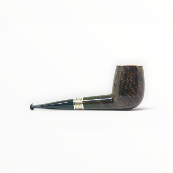 Pipa Castello Kino 2026 edizione limitata forma billiard liscia con ghiera in argento massiccio su Floppypipe