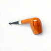Pipa Castello Kino 2026 edizione limitata in radica liscia forma billiard con ghiera in argento massiccio Floppypipe