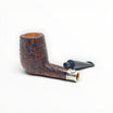 Pipa Castello Old Antiquari KINO 2026 sabbiata billiard con ghiera in argento massiccio venduta da Floppypipe