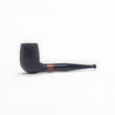 Pipa Floppypipe Chimney in radica sabbiata nera con bocchino in metacrilato, ideale per principianti.