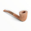 Pipa Floppypipe Savinelli Dune 920 KS in radica naturale con finitura ondulata e bocchino in metacrilato madreperlato
