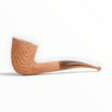 Pipa Floppypipe Savinelli Dune 920 KS in radica naturale con finitura ondulata e bocchino in metacrilato madreperlato