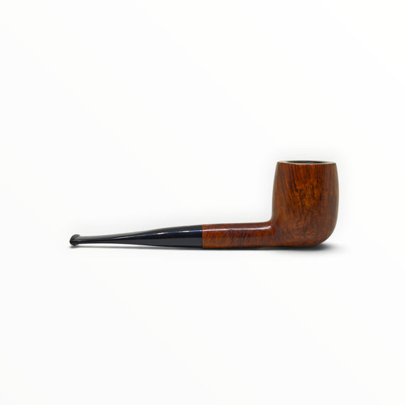 Pipa Savinelli Giubileo d'Oro usata, shape 128 Billiard in radica liscia con bocchino in metacrilato Floppypipe