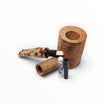 Pipa Savinelli Granola 311 KS stand-up in radica naturale rusticata con bocchino variegato e filtri Floppypipe