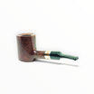 Pipa Floppypipe Savinelli Marte 311 KS liscia bordeaux con vera in rame e alluminio e bocchino a sella nero