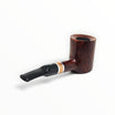 Pipa Floppypipe Savinelli Marte 311 KS liscia bordeaux con vera in rame e alluminio e bocchino a sella nero