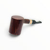 Pipa Floppypipe Savinelli Marte 311 KS liscia bordeaux con vera in rame e alluminio e bocchino nero a sella