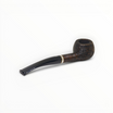 Pipa Savinelli Piazza di Spagna 315 KS usata, forma Prince rusticata marrone con bocchino nero e veretta Floppypipe