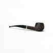 Pipa Savinelli Piazza di Spagna 315 KS Prince rusticata brunita con bocchino nero e veretta decorata Floppypipe