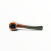 Pipa Floppypipe Savinelli Punto Oro anni 70 in radica liscia con bocchino curvo in ebanite nera e punto oro