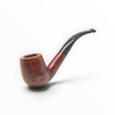 Pipa Floppypipe Savinelli Punto Oro anni 70 in radica liscia fiammata con bocchino curvo in ebanite nera