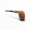 Pipa Floppypipe Savinelli Petite Rusticata Naturale Billiard 105 in radica marrone con finitura rustica