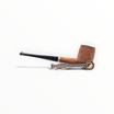 Pipa Floppypipe Savinelli Petite Rusticata Billiard 105 in radica naturale con finitura rustica e bocchino nero