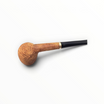 Pipa Floppypipe Savinelli Petite Rusticata 105 Billiard in radica naturale con finitura rustica e bocchino nero
