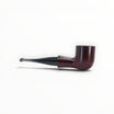 Pipa Floppypipe Talamona Suprema Billiard in radica liscia rossa con sistema Reverse Calabash e bocchino in metacrilato
