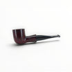 Pipa Floppypipe Talamona Suprema Billiard in radica liscia rossa con sistema Reverse Calabash e bocchino in metacrilato