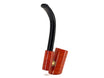 Pipetta per sigari Toscani Floppypipe in radica liscia chiara con bocchino in metacrilato nero