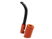 Pipetta fuma Toscani Floppypipe Gonella in radica liscia chiara con bocchino in metacrilato nero