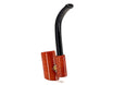 Pipetta per sigari Toscani Floppypipe Gonella in radica liscia chiara con bocchino in metacrilato nero