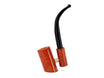 Pipetta fuma Toscani Floppypipe Gonella in radica liscia chiara con bocchino in metacrilato nero