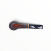 Pipa Floppypipe Savinelli Collection 2001, modello Half-Bent Billiard in radica sabbiata scura con bocchino in metacrilato