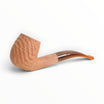 Pipa Floppypipe Savinelli Dune 601 bent billiard in radica naturale con finitura ondulata e bocchino beige madreperlato