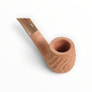 Pipa Savinelli Dune Naturale 601 in radica chiara con finitura ondulata e bocchino in metacrilato beige Floppypipe