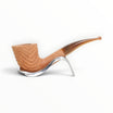 Pipa Floppypipe Savinelli Dune Naturale 920 KS in radica chiara con finitura ondulata e bocchino in metacrilato beige