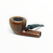 Pipa Floppypipe Savinelli Giubileo d'Oro 316 KS in radica liscia naturale con cannello piatto e bocchino nero