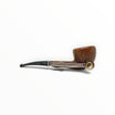 Pipa Floppypipe Savinelli Giubileo d'Oro 316 KS in radica liscia naturale con cannello piatto e bocchino nero