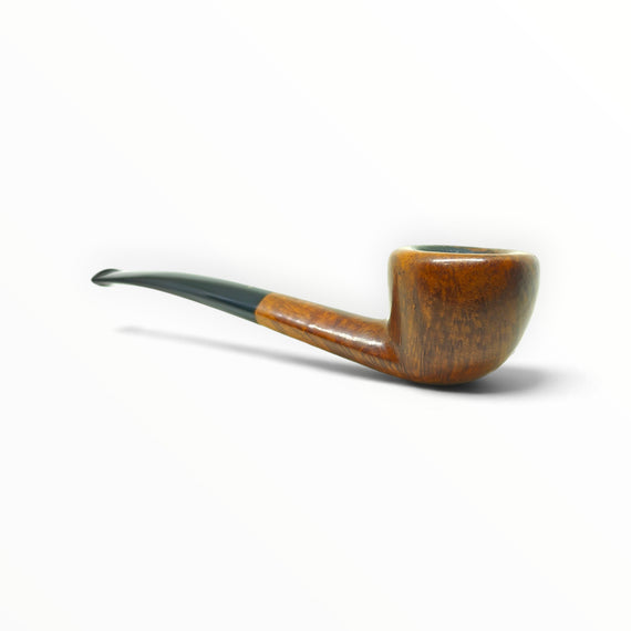 Pipa Floppypipe Savinelli Giubileo d'Oro 316 KS in radica liscia naturale con cannello piatto e bocchino in metacrilato