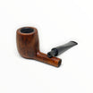 Pipa Floppypipe Savinelli Giubileo d'Oro 128 in radica liscia con venature fiammate e bocchino in metacrilato nero