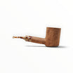 Pipa Floppypipe Savinelli Granola 311 KS naturale rusticata con bocchino in metacrilato variegato effetto cereali
