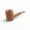 Pipa Floppypipe Savinelli Granola 311 KS in radica naturale rusticata con bocchino in metacrilato variegato a sella