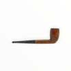 Pipa Floppypipe Savinelli Oscar 107 usata in radica liscia color noce con bocchino in ebanite nera, forma Billiard.