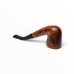 Pipa Floppypipe Savinelli Straight Grain Grado C shape 611 KS Bent Dublin in radica fiammata con bocchino in metacrilato