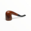 Pipa Floppypipe Savinelli Straight Grain Grado C shape 611 KS Bent Dublin in radica naturale con bocchino nero