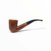 Pipa Floppypipe Savinelli Straight Grain Grado C shape 611 KS Bent Dublin in radica liscia con bocchino in metacrilato