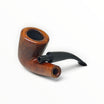 Pipa Floppypipe Savinelli Straight Grain Grado C forma 611 KS Bent Dublin in radica liscia con bocchino in metacrilato