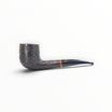 Pipa Floppypipe Savinelli Collection 2001, modello Half-Bent Billiard in radica sabbiata scura con bocchino nero