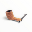 Pipa Floppypipe Savinelli Petite Rusticata Naturale Billiard 105 usata in radica con finitura rustica
