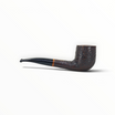 Pipa Floppypipe Savinelli Collection 2001 Half-Bent Billiard in radica sabbiata scura con bocchino nero