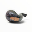 Pipa Floppypipe Savinelli Punto Oro Mister G 614 KS rusticata marrone con punzonatura visibile sul fondo del fornello