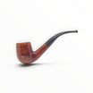 Pipa Floppypipe Savinelli Punto Oro anni 70 in radica liscia fiammata con bocchino curvo in ebanite nera