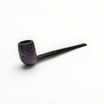 Pipa Floppypipe Savinelli Punto Oro anni '90, shape 1005, radica rustica marrone scuro con bocchino in ebanite nera.