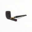 Pipa Floppypipe Savinelli Punto Oro anni '90 shape 1005 in radica rustica marrone con bocchino in ebanite nera