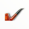 Pipa Floppypipe Savinelli Punto Oro anni '70 in radica liscia fiammata con bocchino curvo in ebanite nera