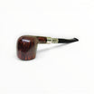 Pipa Floppypipe Savinelli Spigot 122 in radica liscia marrone con elegante innesto in metallo e bocchino nero