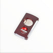 Tagliasigari Floppypipe Lubinski 3 in 1 in fibra di carbonio rossa con lame in acciaio e scatola regalo elegante