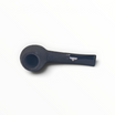 Pipa Floppypipe Talamona Incontro Apple sabbiata nera con bocchino nero, modello stand up piccolo.